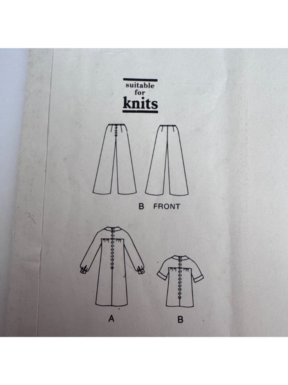 Vogue Sewing Pattern 1242 American Designer Jerry Silverman Dress Pants 10 Uncut - Picture 8 of 13